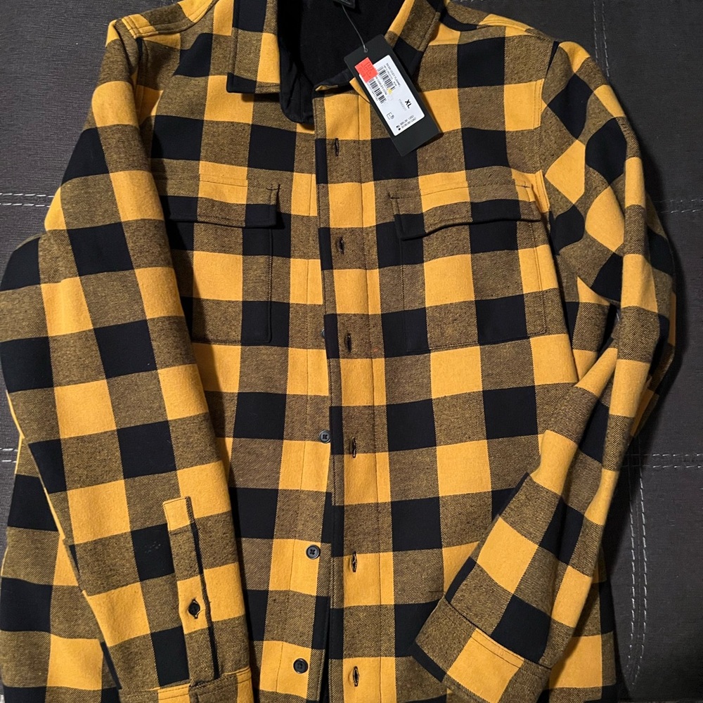 Men’s lined flannel shirt